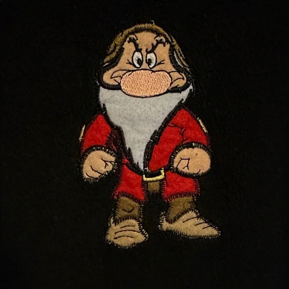 Disney Black and Red Grumpy Hoodie - Picture 3 of 11